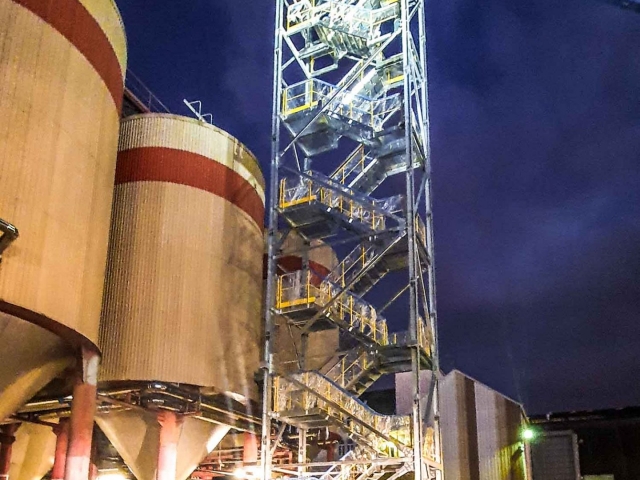 Schody metalowe