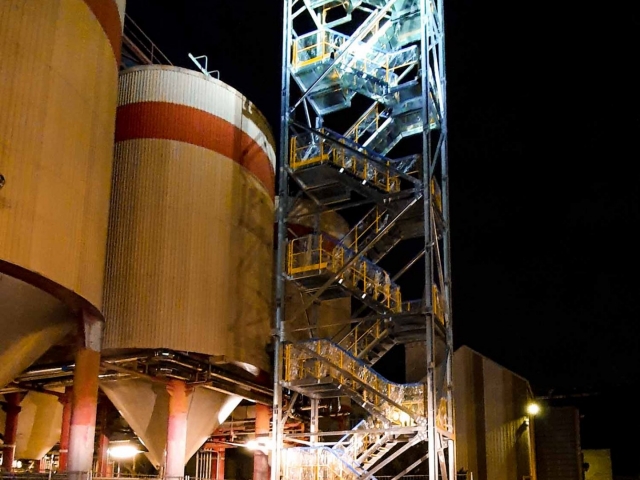 Schody metalowe